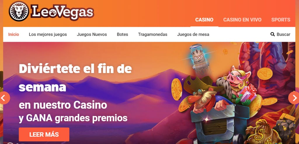  LeoVegas Casino online en chile
