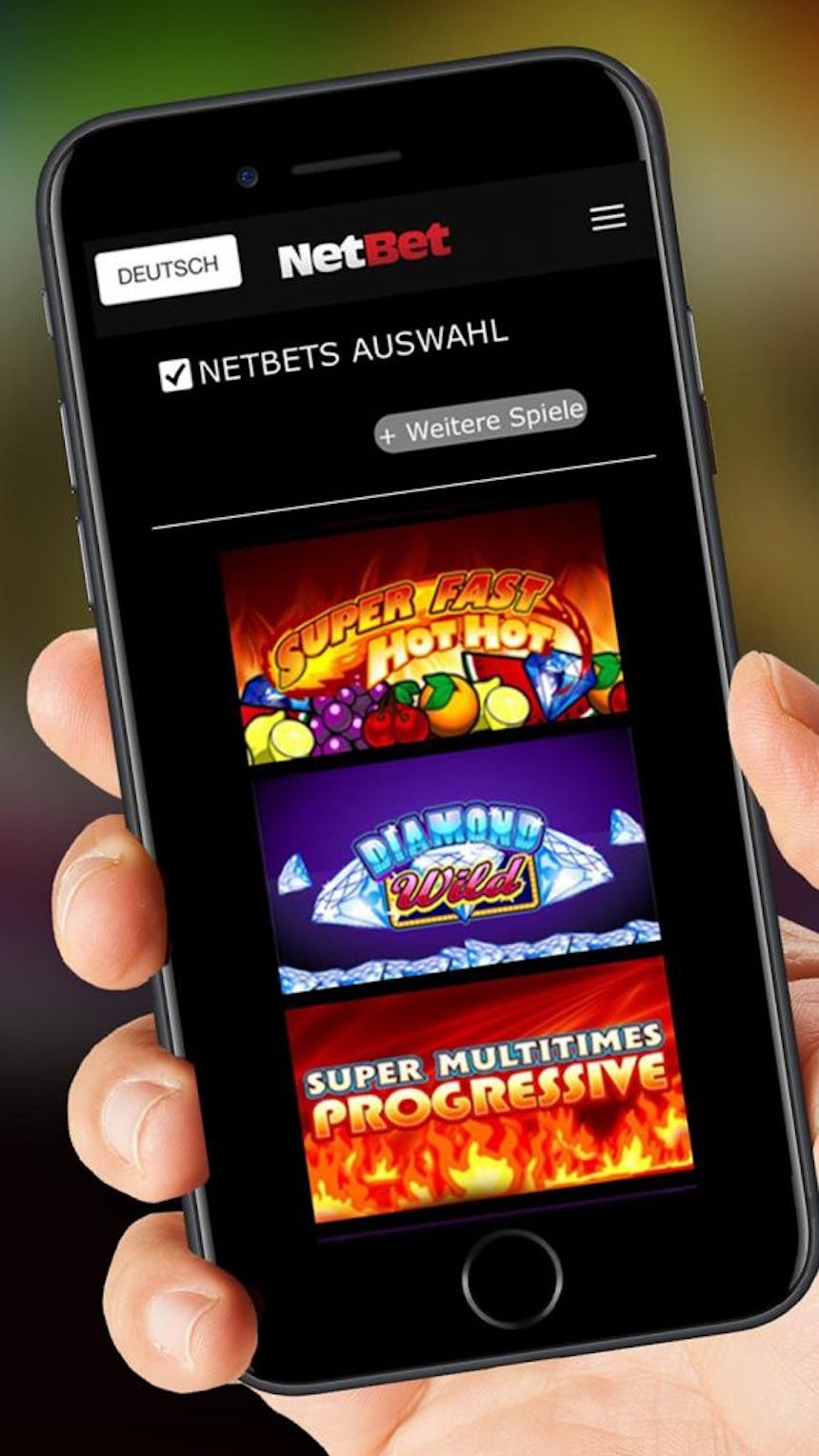 Aplicacion movil de Netbet