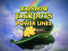 Rainbow Jackpots Power Lines logo