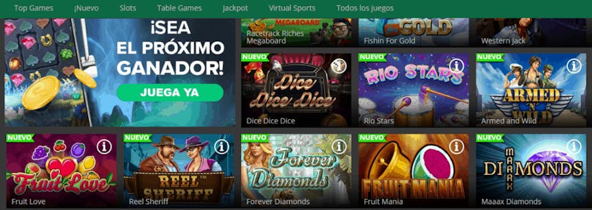 Máquinas tragamonedas, slots e tragaperras de Greenplay