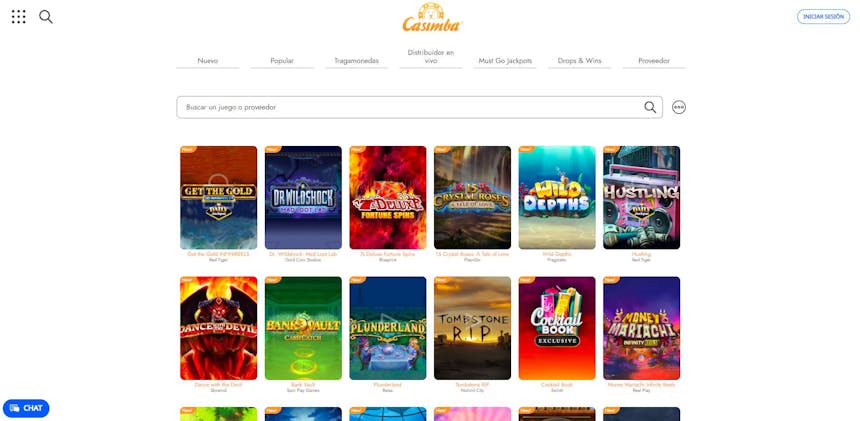 Juegos de casino de Casimba
