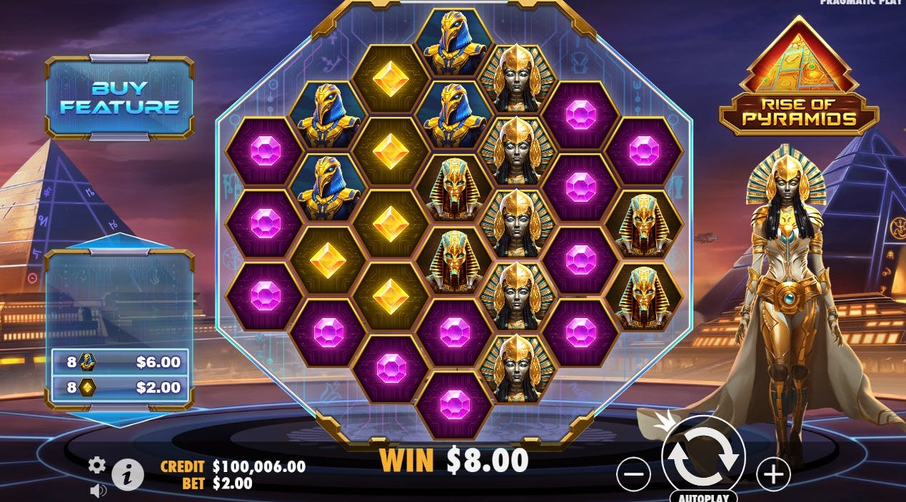 Pragmatic Play lanza al mercado Rise of Pyramids, un nuevo slot egipcio 