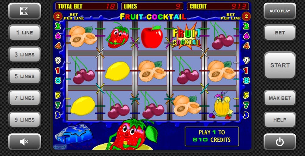 fruit cocktail slot juega gratis