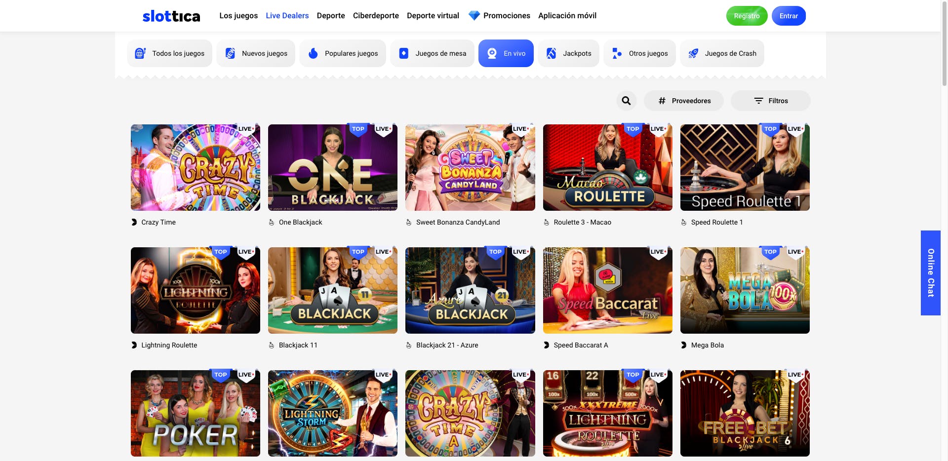 Slottica Casino Online